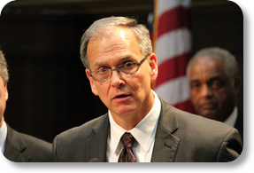 Chief Conrad tells Rotarians making city safe is top goal PHOTO