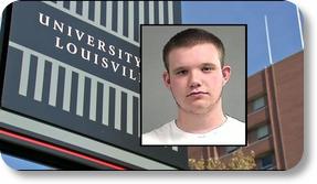 U of L student accused of aiming laser pointer at pilot PHOTO