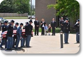 Visitation Underway For Slain Lexington Police Officer PHOTO