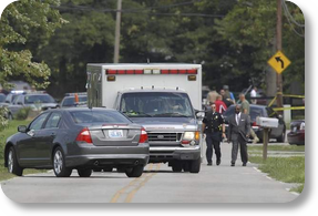 Suspect shoots self after high-speed chase, stand-off PHOTO