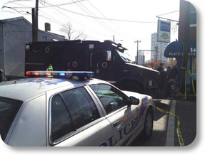 SWAT team called in after shots fired at police officers PHOTO