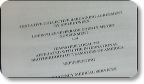 Tentative contract agreement offered to Louisville Metro EMS employees PHOTO