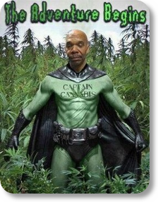 ‘Captain Cannabis’ rendering is circulating inside the Denver Police Department PHOTO